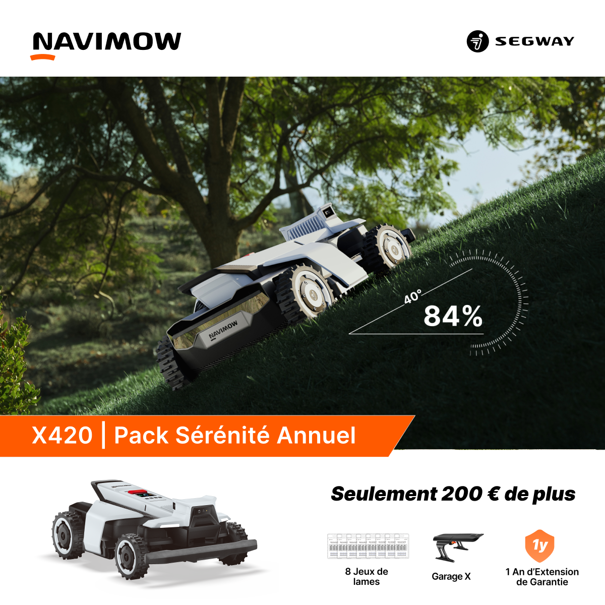 Segway Navimow FR Facebook ad