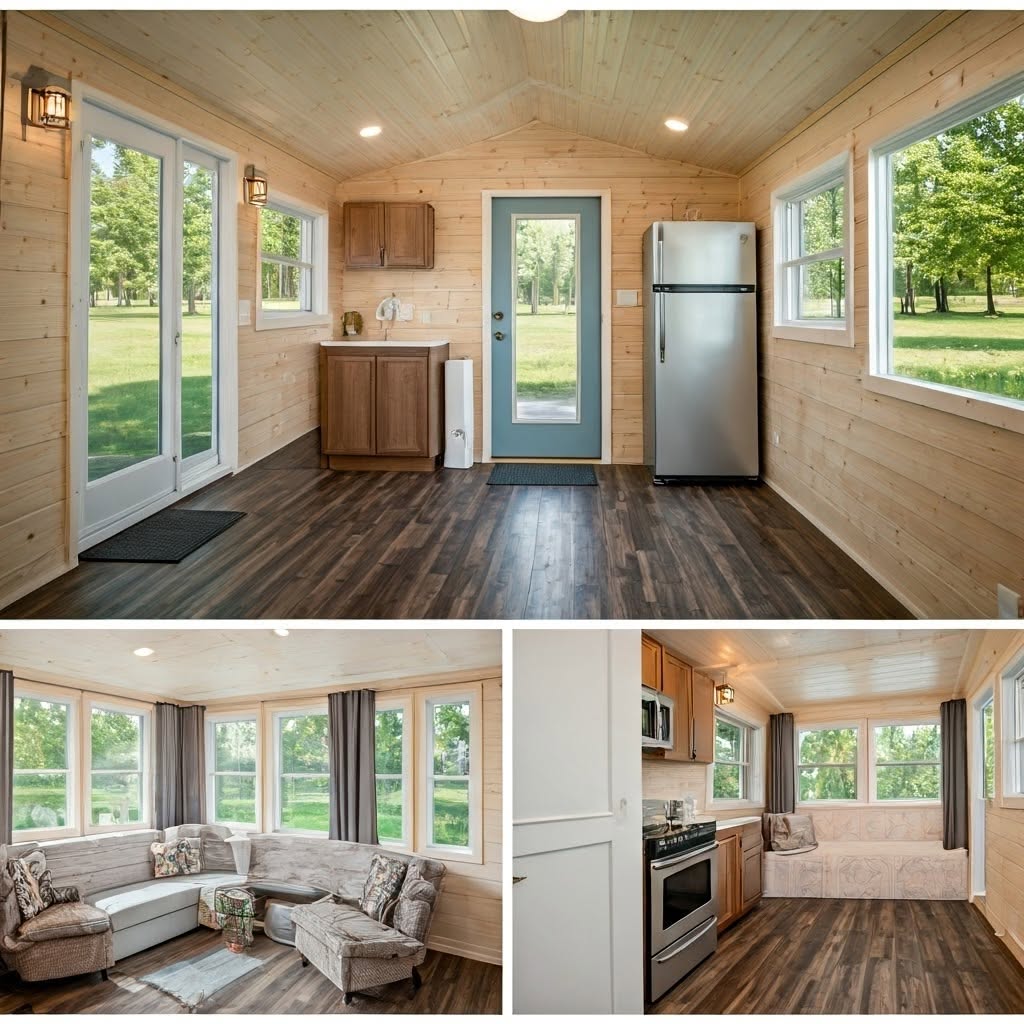 Thesearchhound Uptrend Facebook ad: Tiny Spaces, Big Style! Explore Designer Microhomes Made…