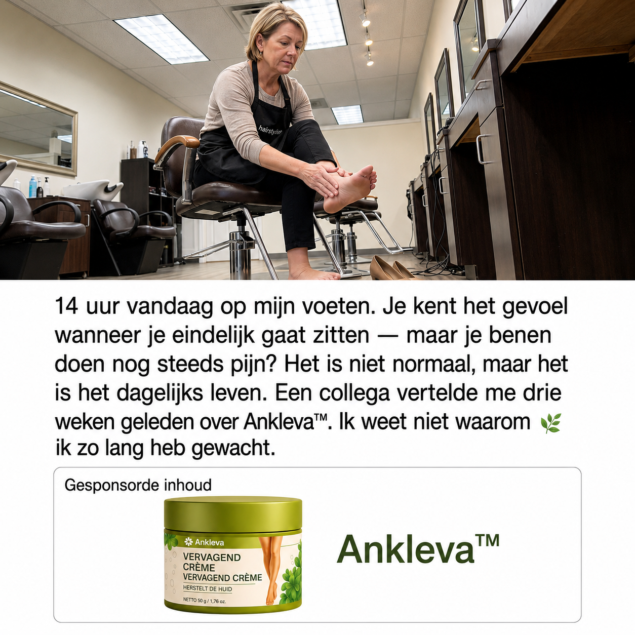 Sophie van Dijk Facebook ad