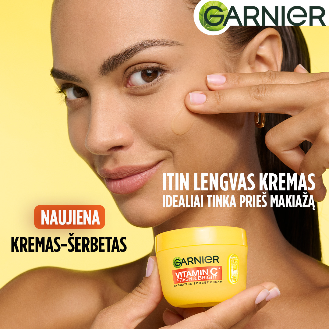 Garnier Facebook ad: Atrask lengvumo galią