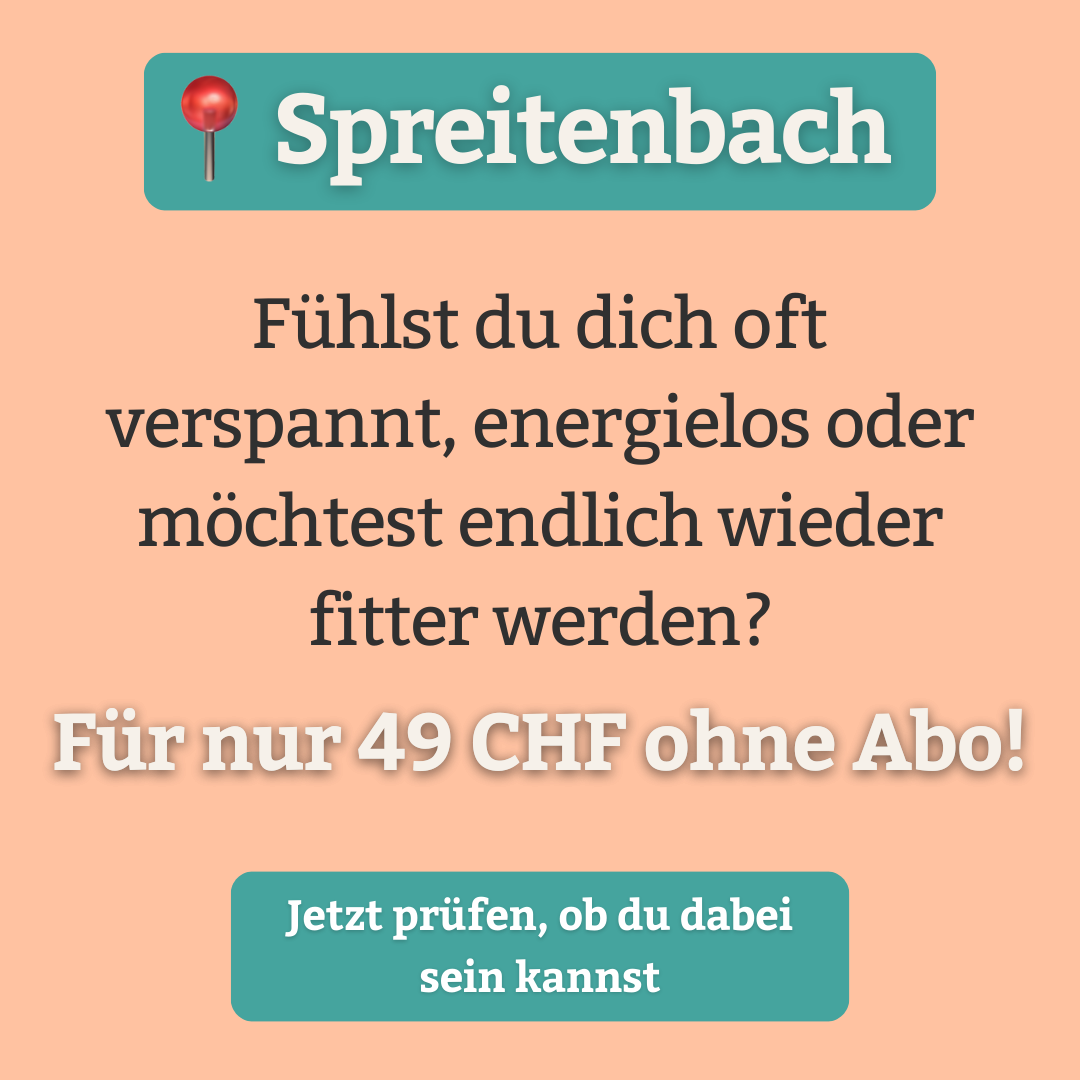 Fitness-Emotion Spreitenbach Facebook ad: 2 Wochen Fitness & Regeneration