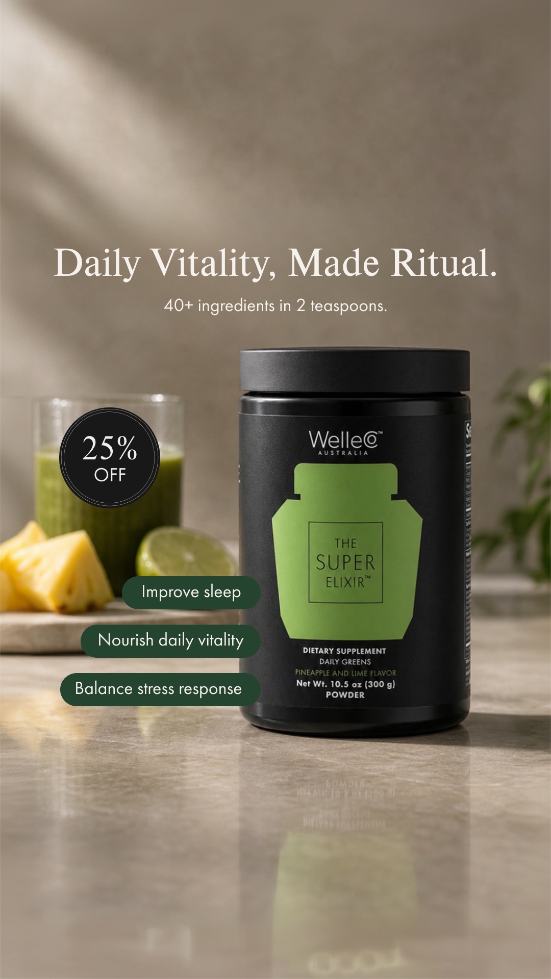 WelleCo Facebook ad