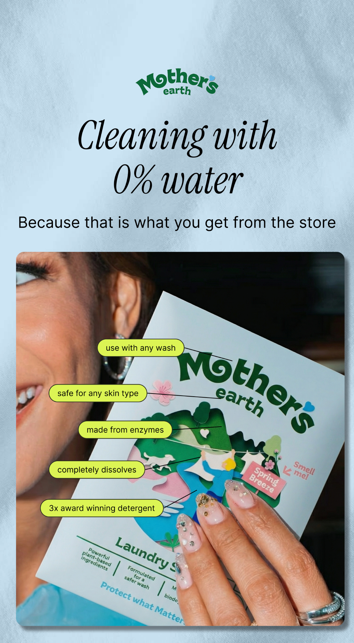 Mothers Earth Facebook ad