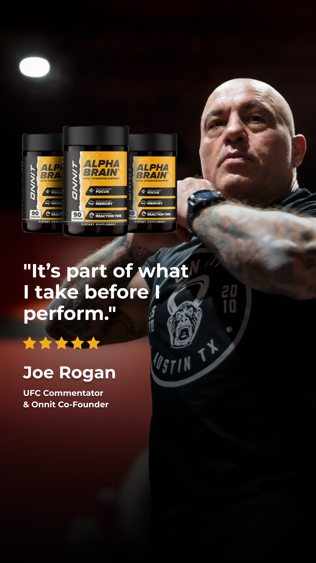 Onnit Facebook ad