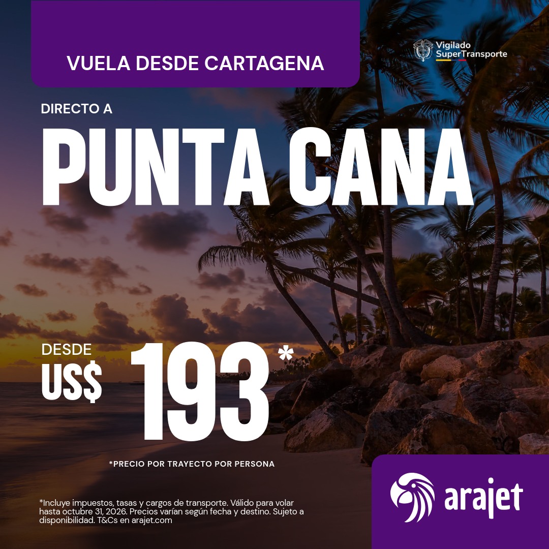 Arajet Facebook ad