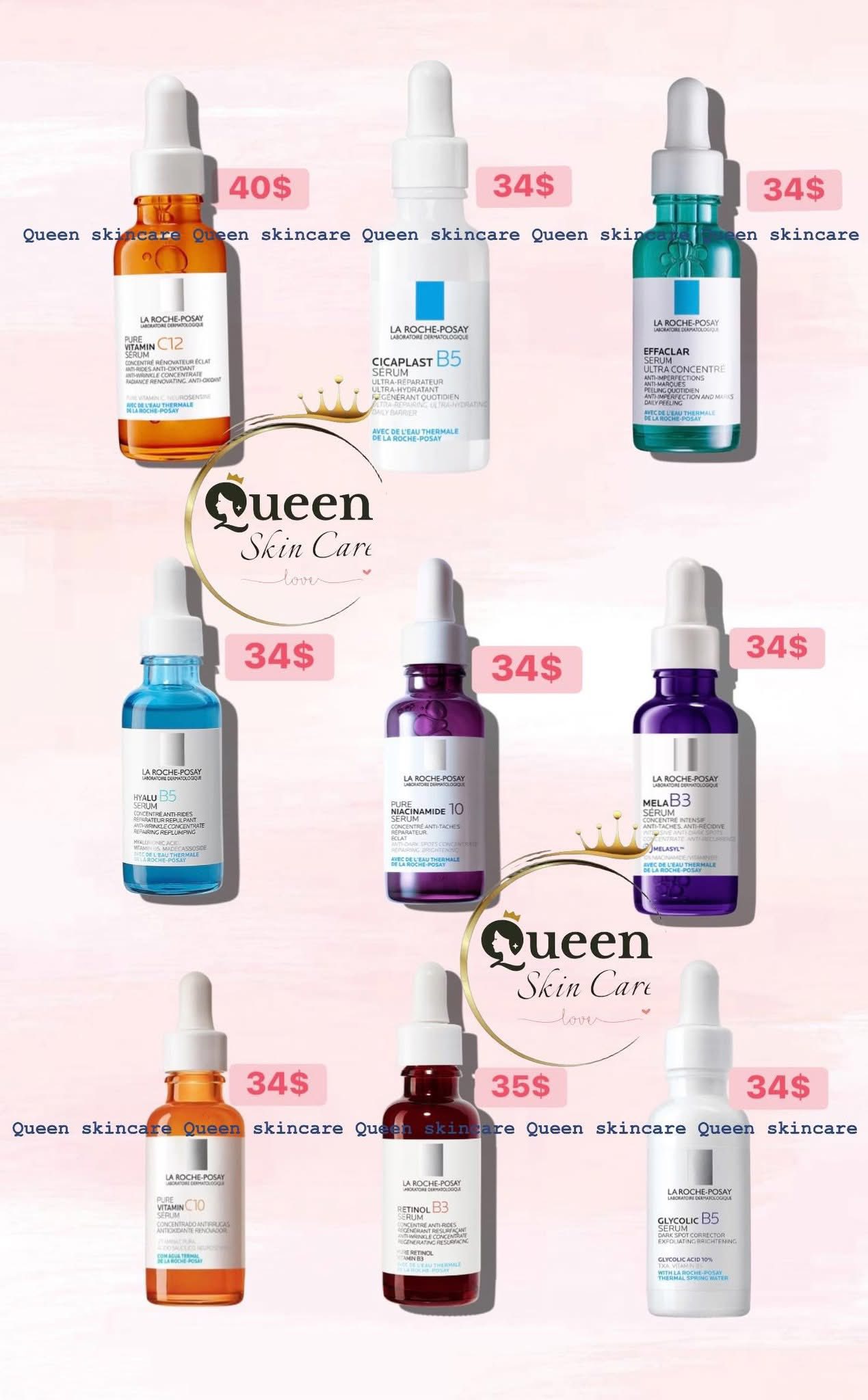 Queen skincare Facebook ad: សួស្ដីបងៗពី Queen skincare យើងខ្ញុំមានផលិតផលល្បីៗ