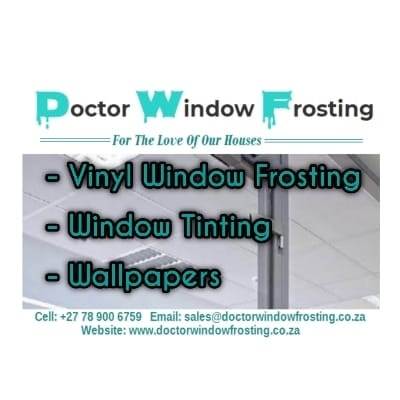 DoctorWindow frosting Facebook ad: House Sliding doors,long Stairs windows.