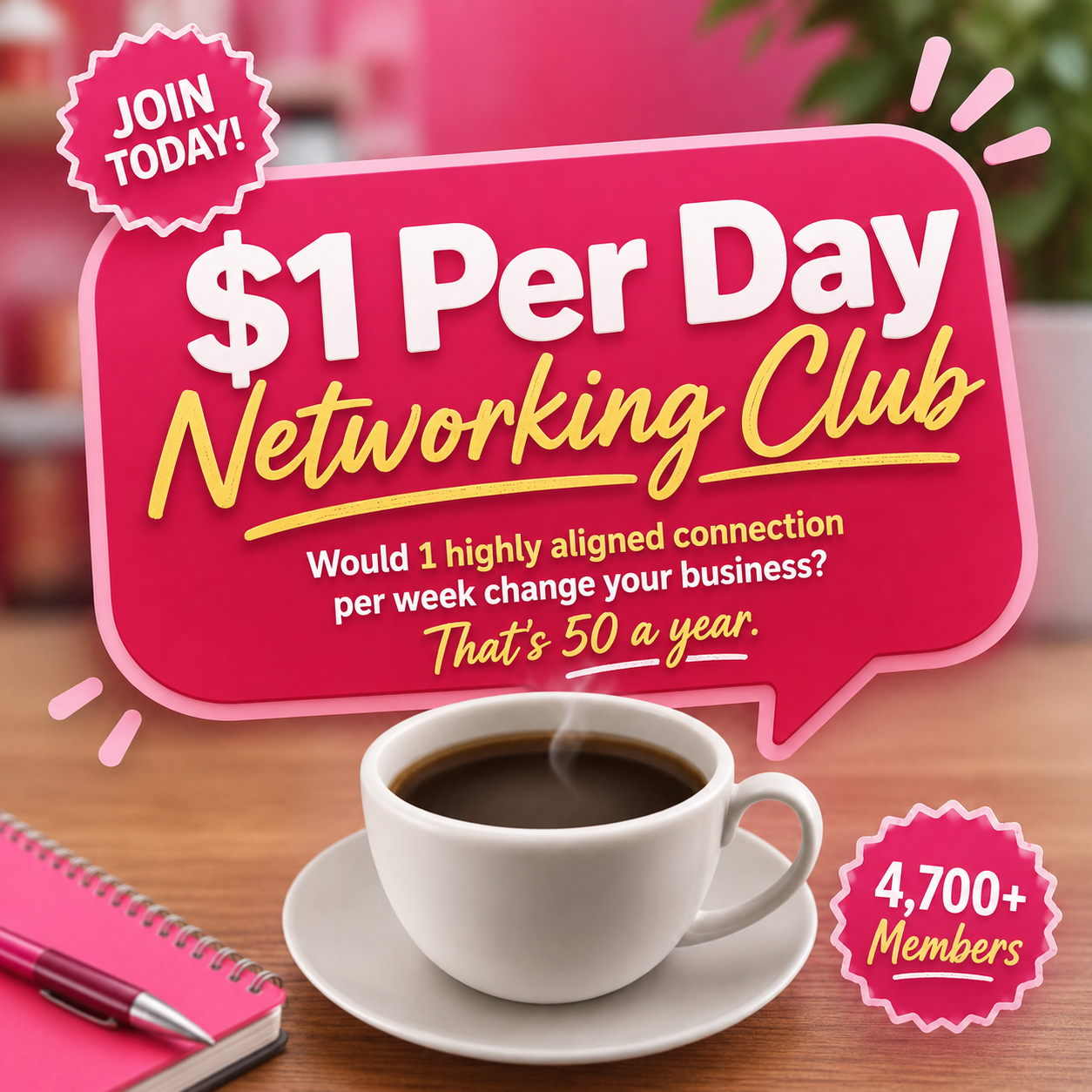 We Meet Wednesdays Facebook ad: FREE: Limited Time Only!