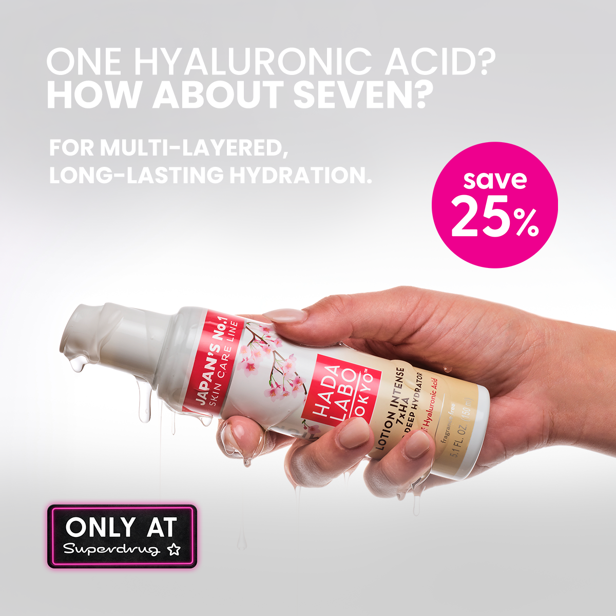 Superdrug Facebook ad: Hada Labo | Superdrug