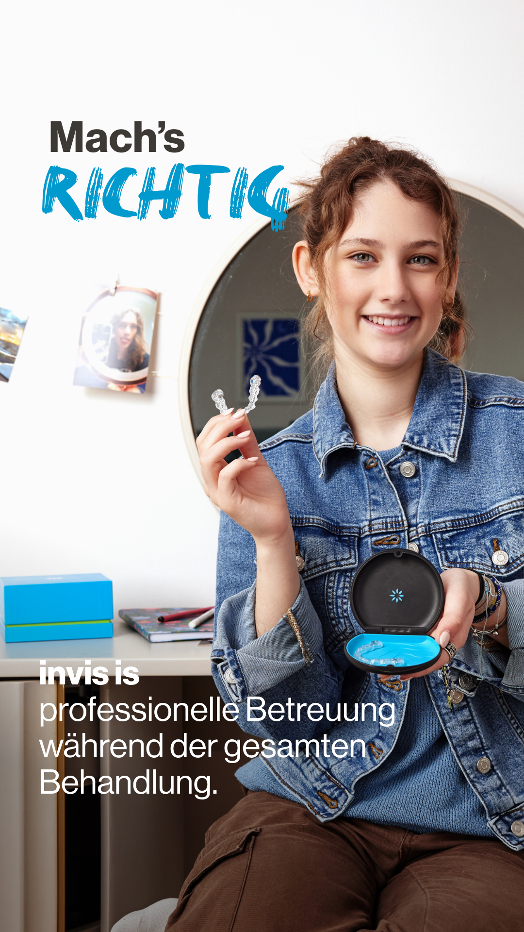Invisalign Deutschland Facebook ad from Apr 2, 2026