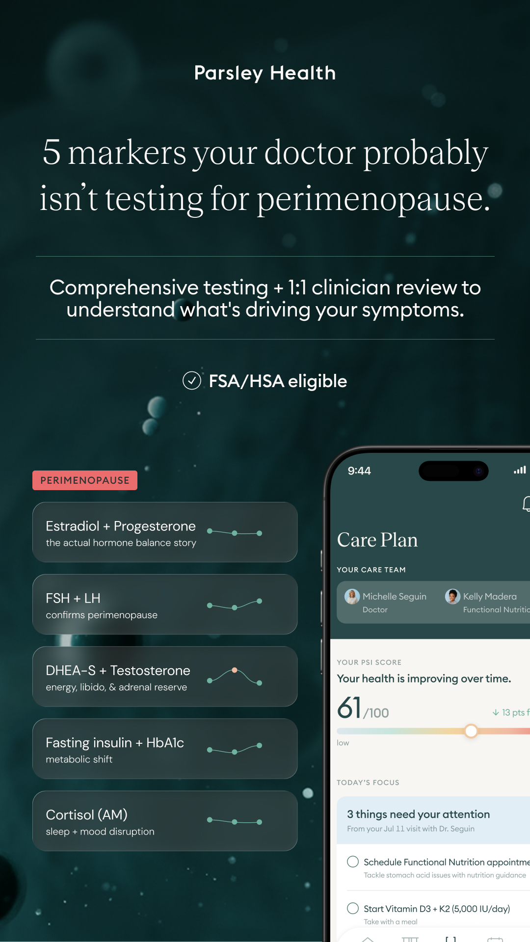 Parsley Health - Root Cause Medicine Facebook ad