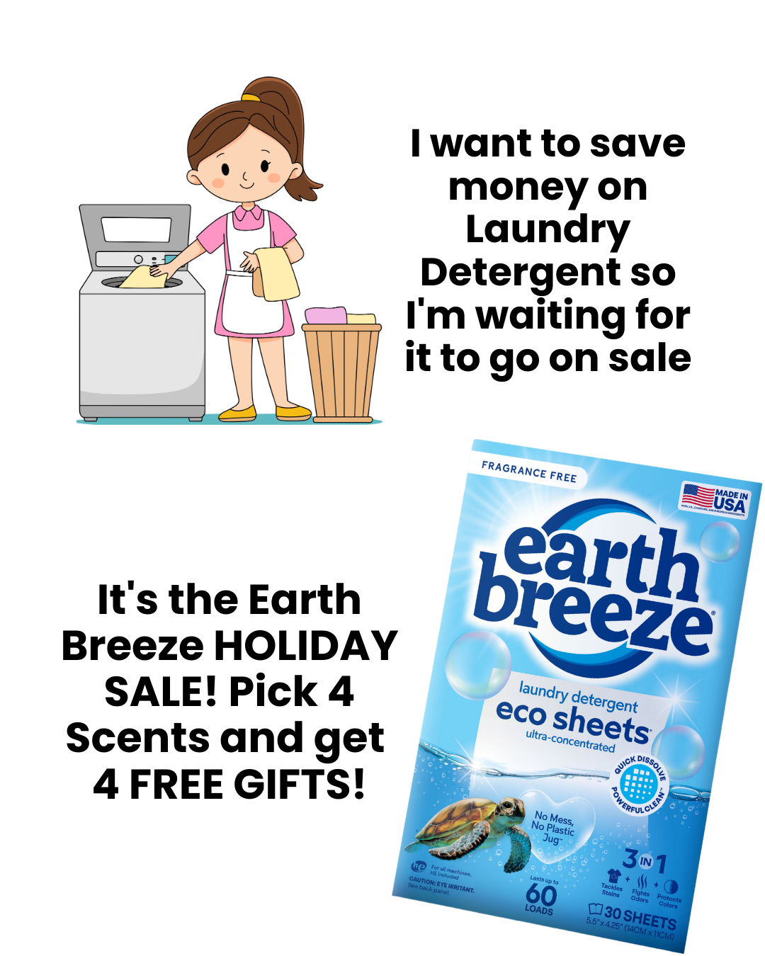 Earth Breeze Facebook ad