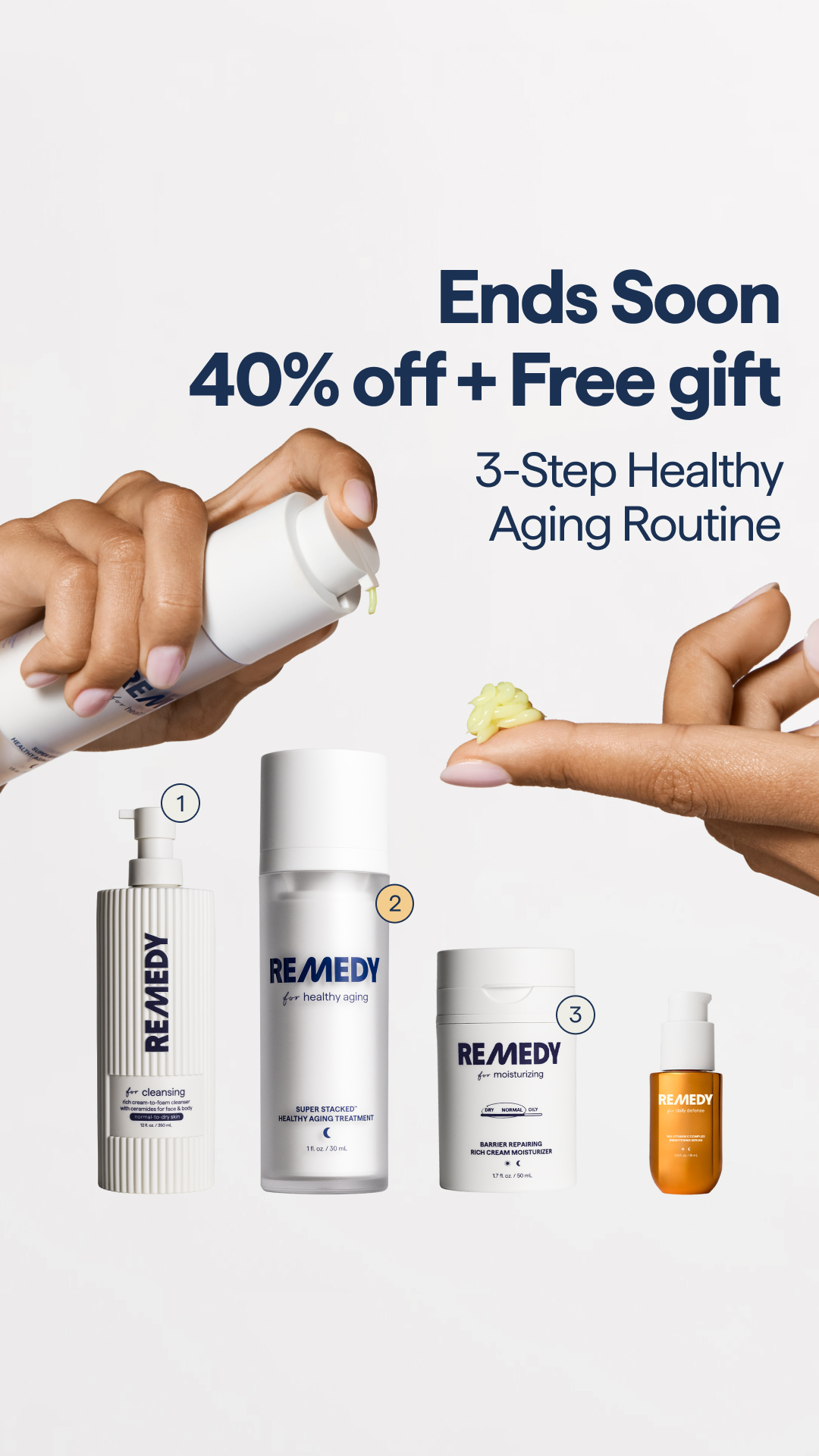 Remedy Skin Facebook ad