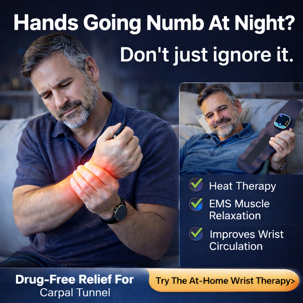 Arkalie Facebook ad: End the cycle of Carpal Tunnel pains