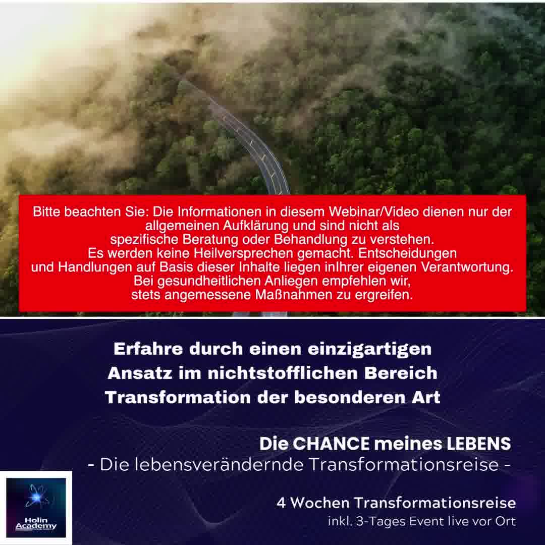 Lothar Erich Gluderer - Holin Academy Facebook ad: Info, Doku & Übung Kostenlos für Dich