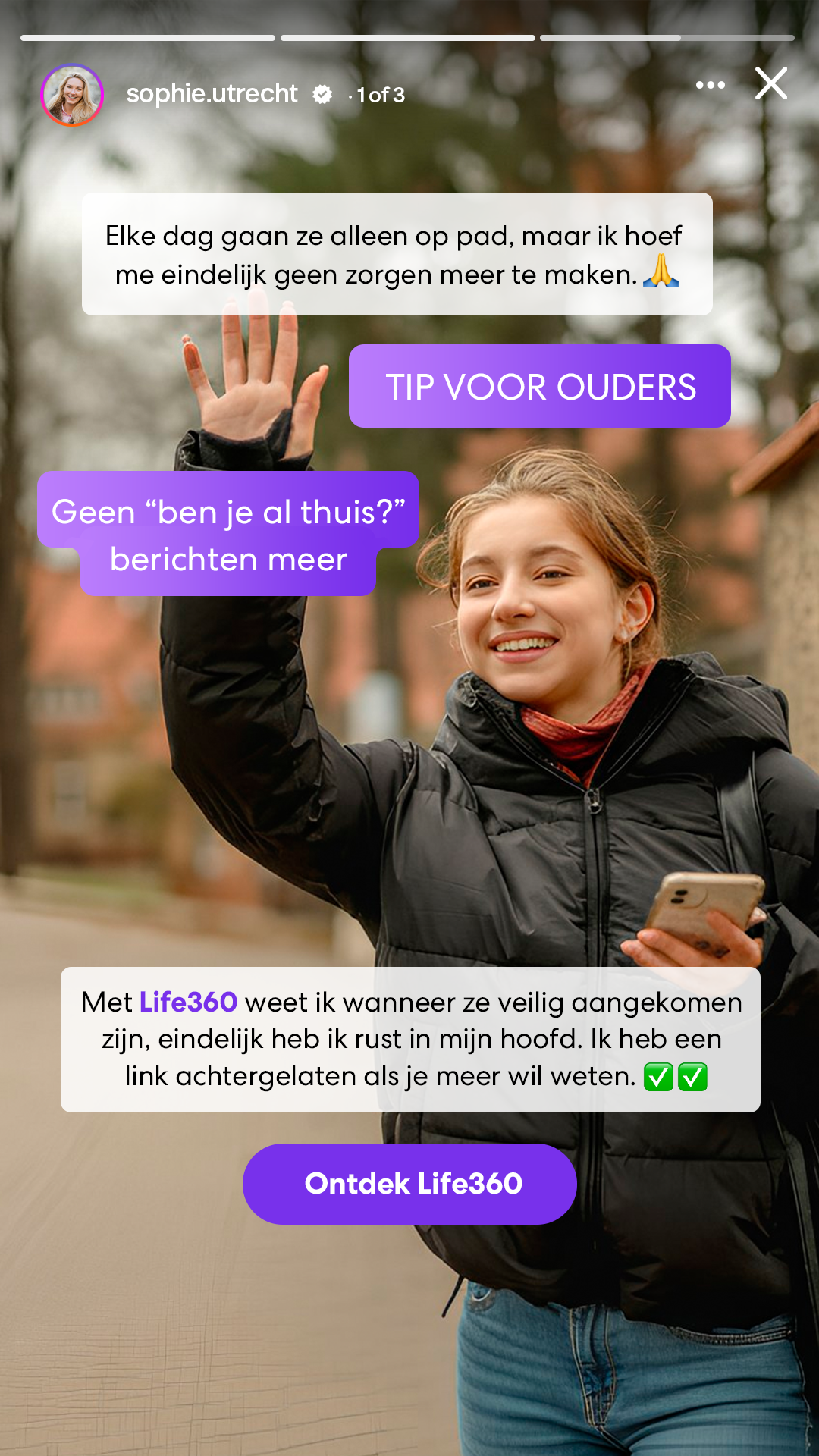 Life360 Facebook ad