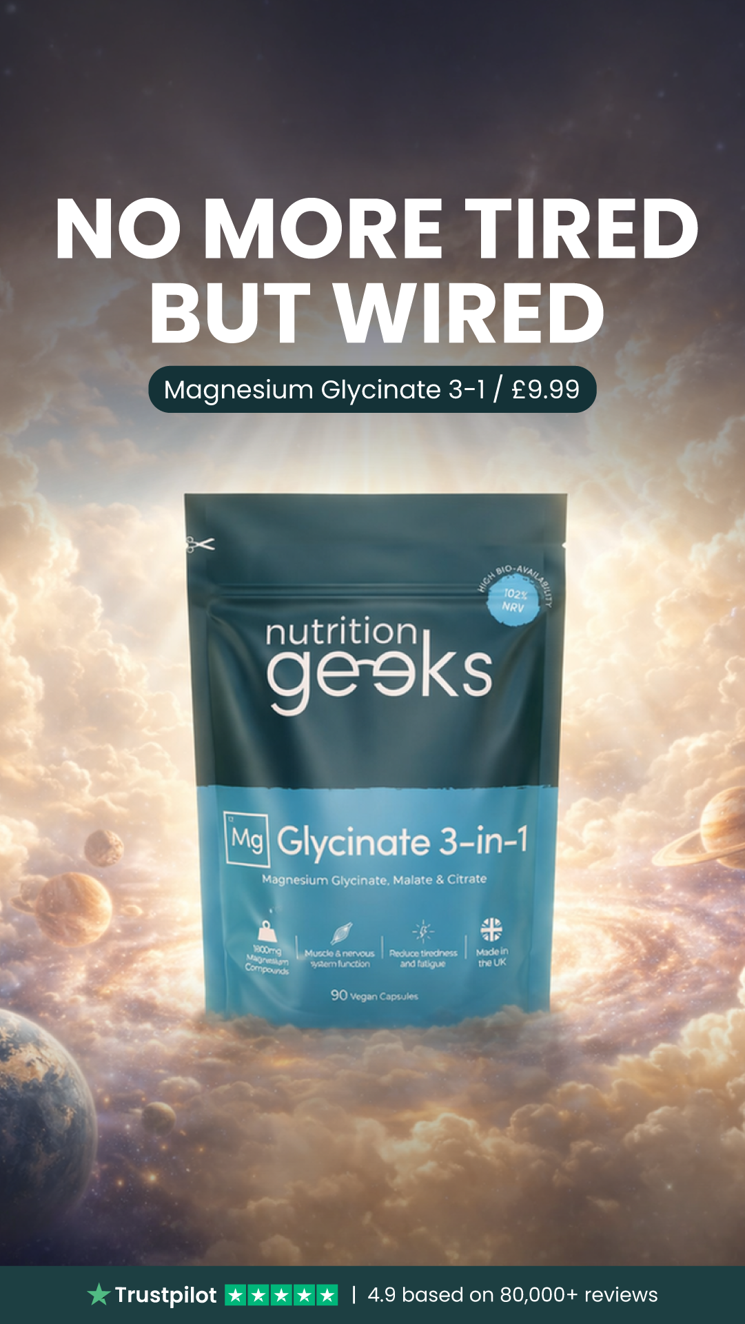 Nutrition Geeks Facebook ad