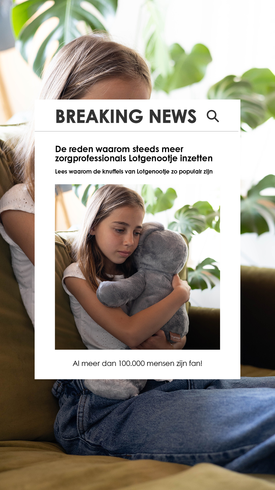 Lotgenootje Facebook ad