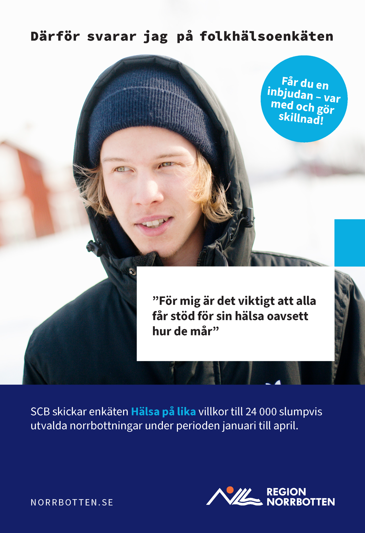 Region Norrbotten Facebook ad from Mar 19, 2026