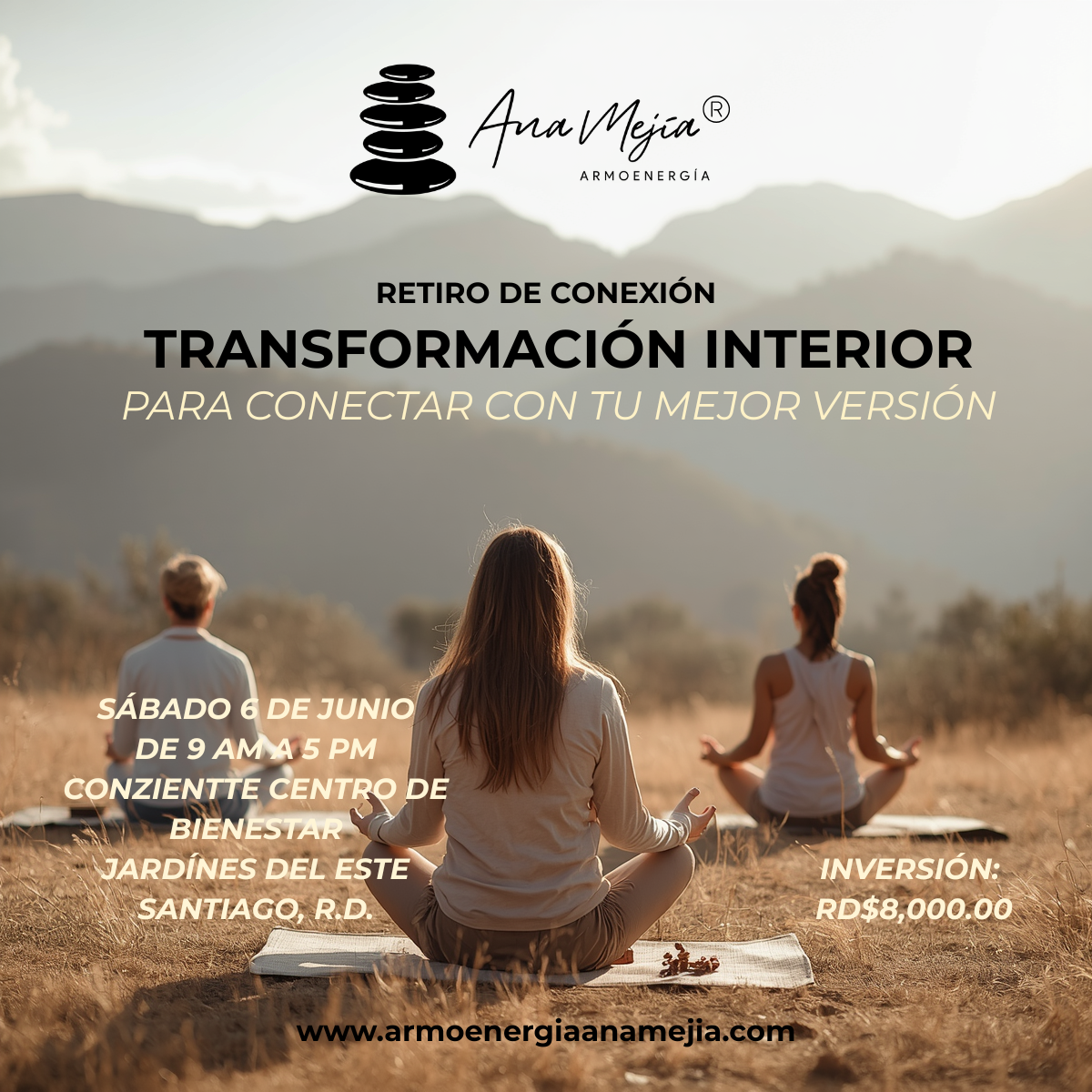 Ana Mejía - Armoenergía. Facebook ad: Ana Mejia, Armoenergía
