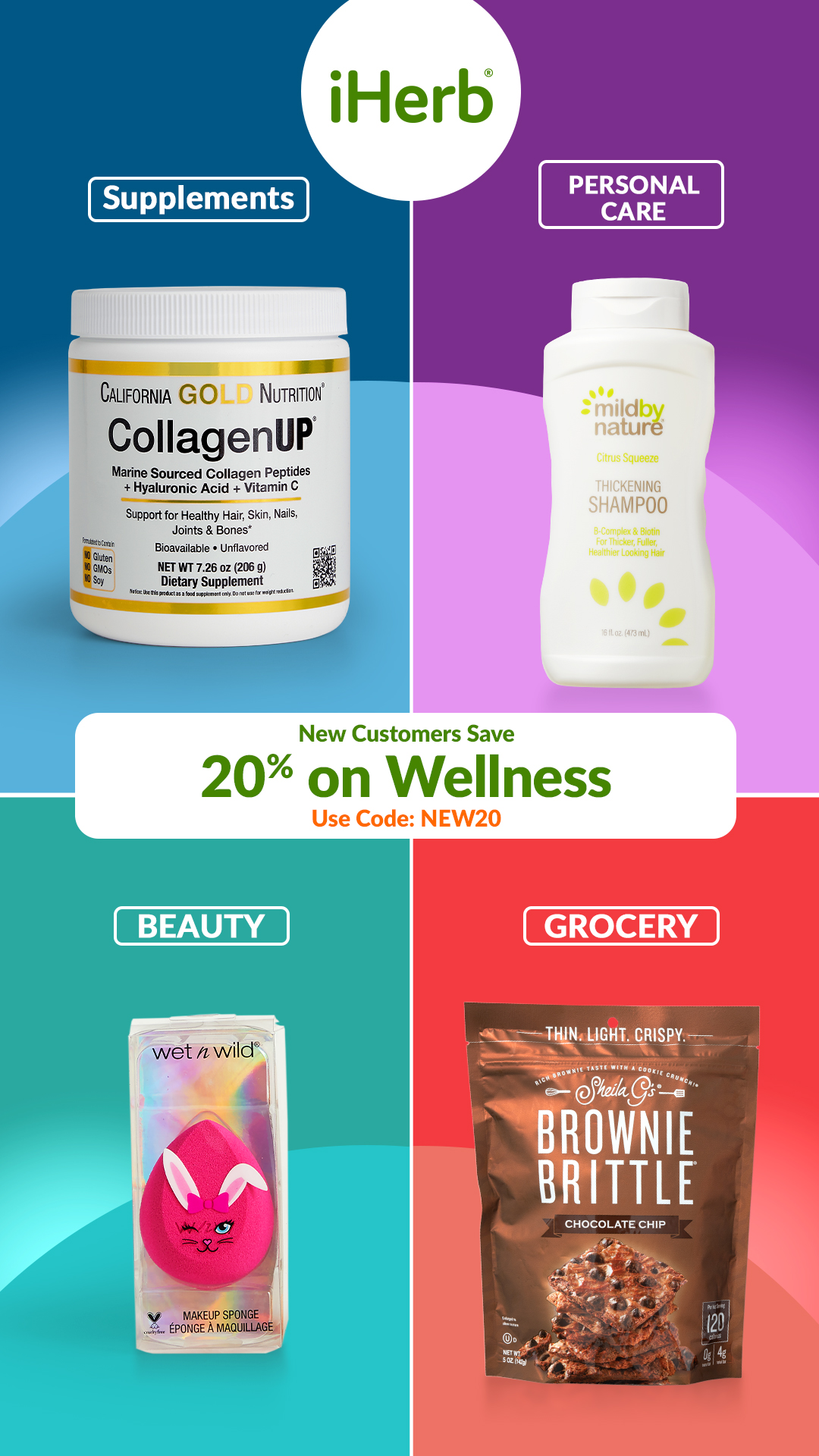 iHerb Singapore Facebook ad