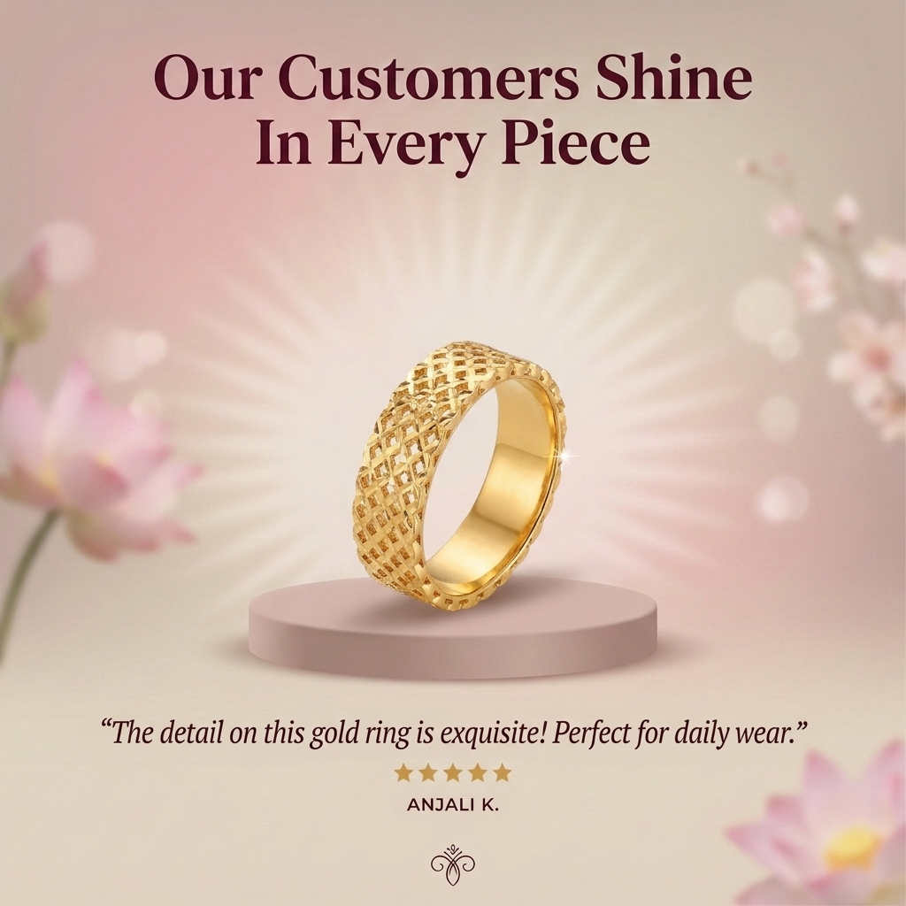 Bablu Bhai Jewels Facebook ad: Buy 1 Gram Gold Finger Band Ring!