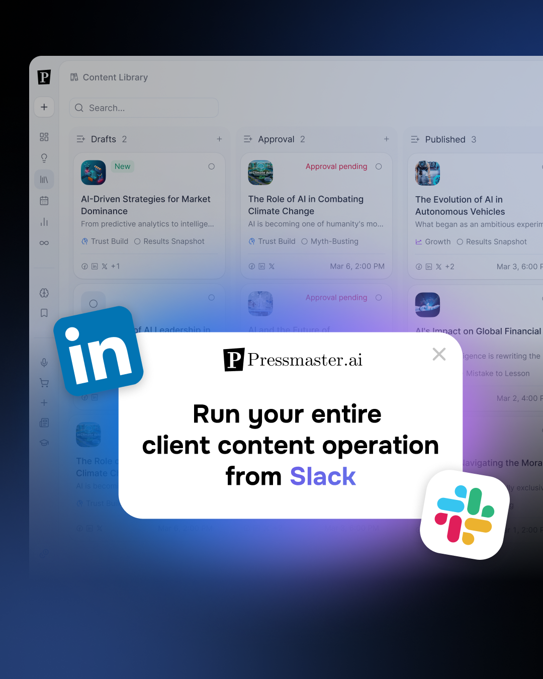 Pressmaster.ai Facebook ad