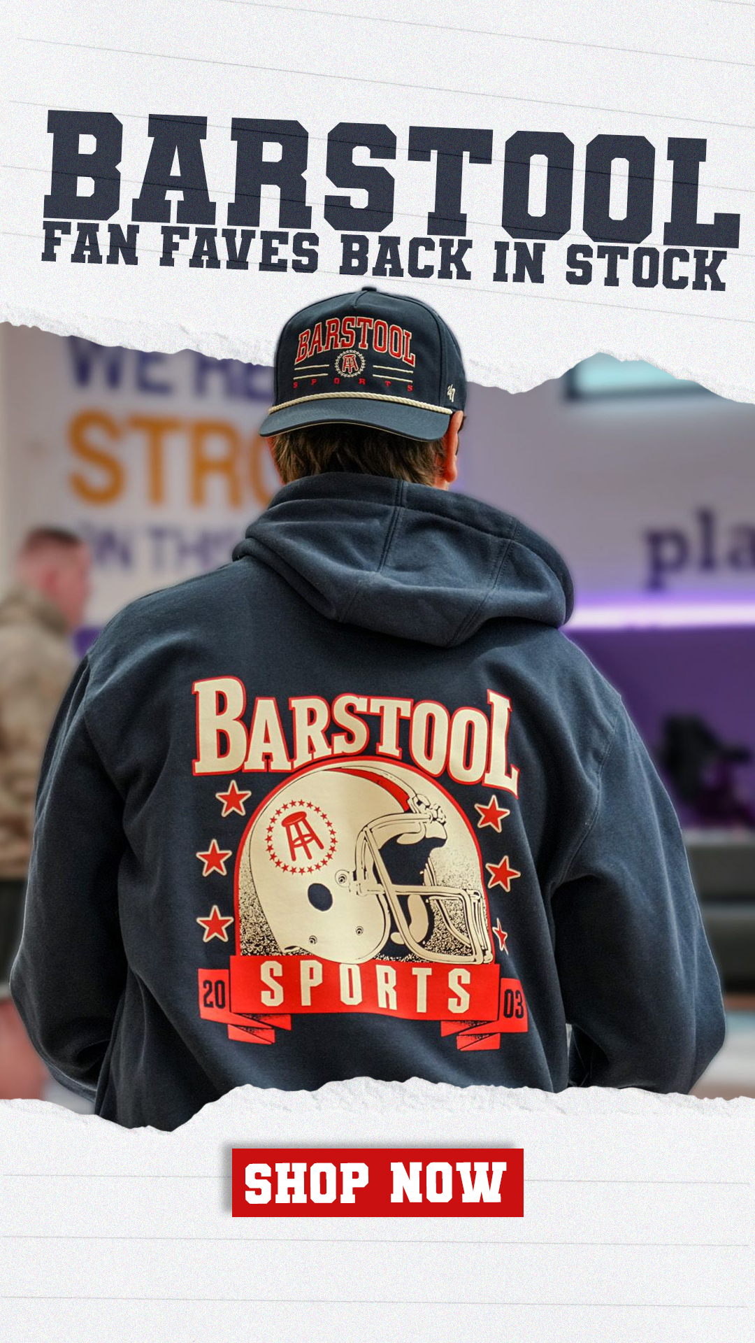 Barstool Sports Facebook ad