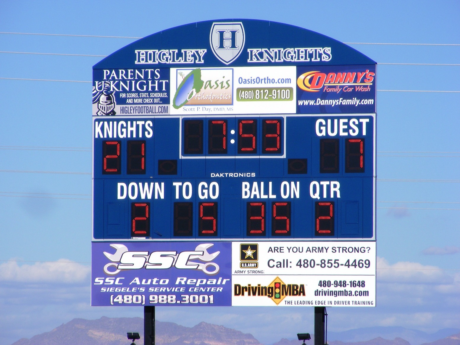 Power Ad Company Facebook ad: Enhance your facilities with a new scoreboard at…
