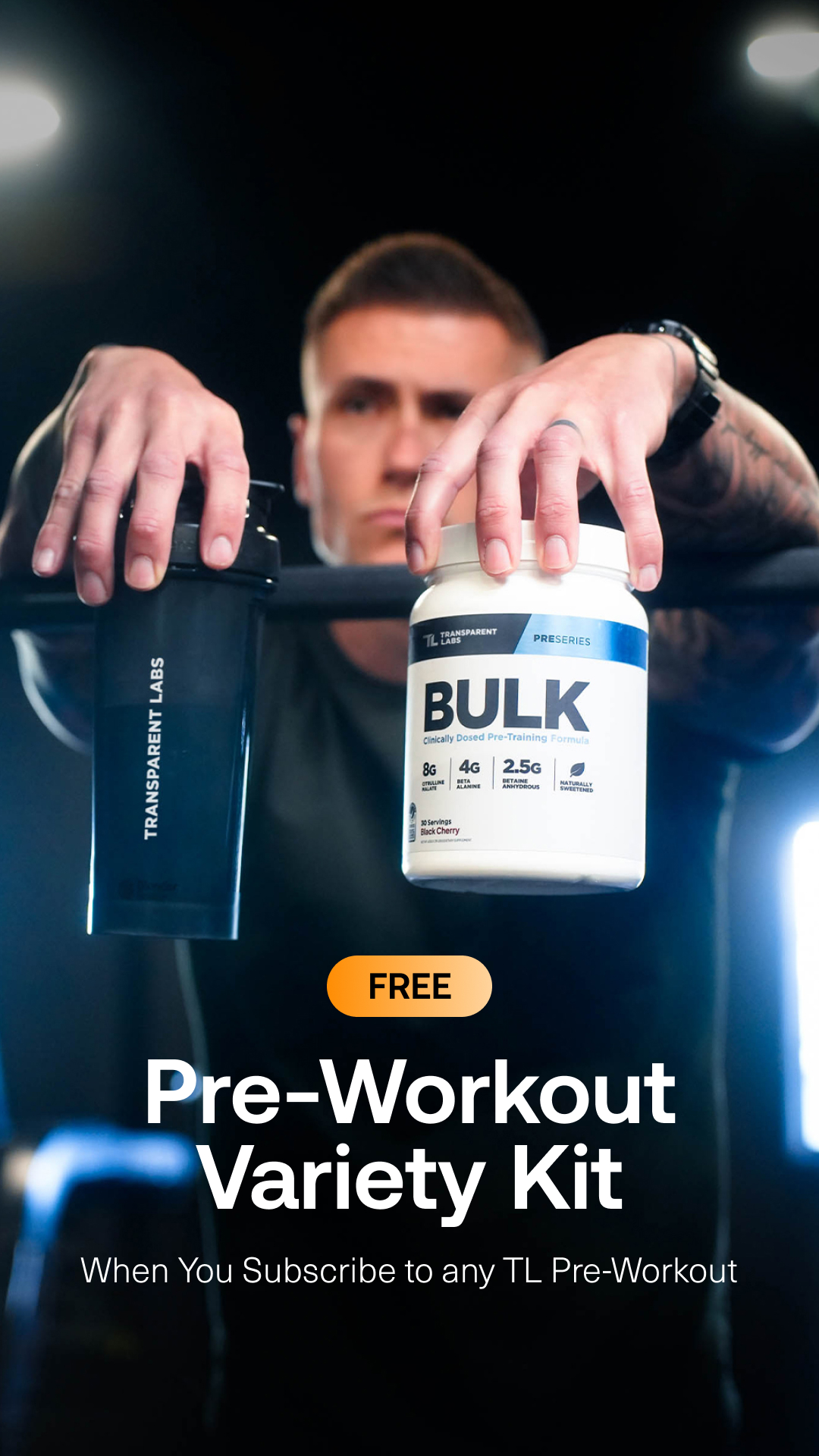 Transparent Labs Facebook ad