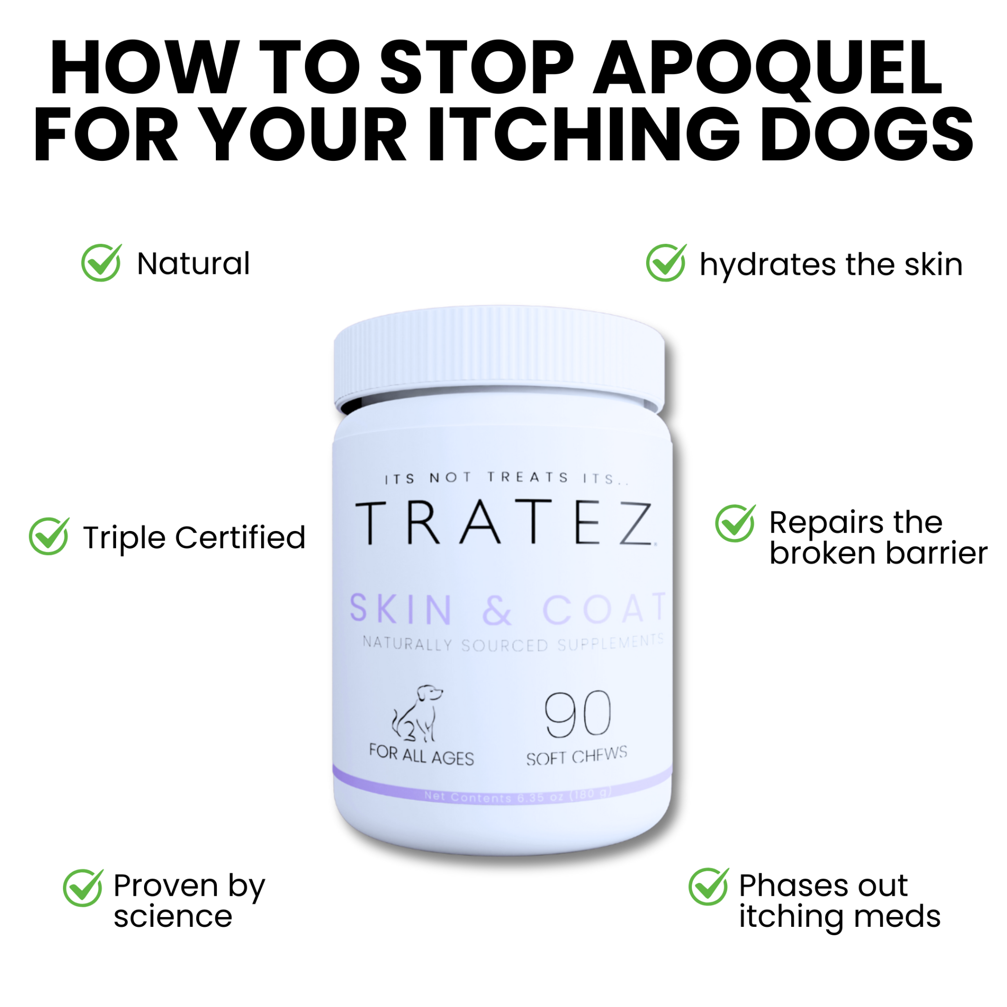 Tratez Facebook ad: This Itch Relief Lasts