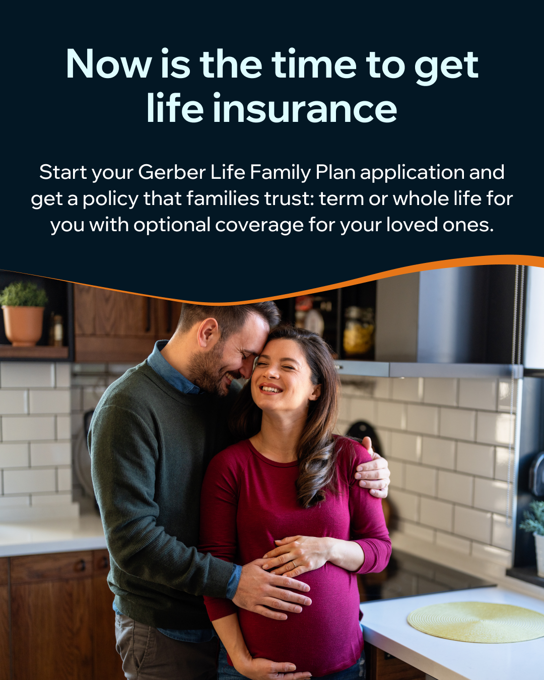 Gerber Life Facebook ad