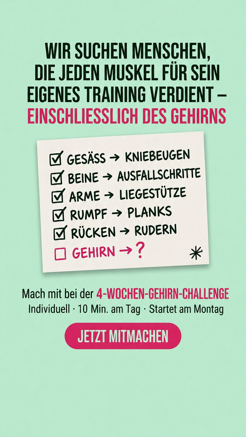 Impulse: Brain Training & Self-Discovery Facebook ad