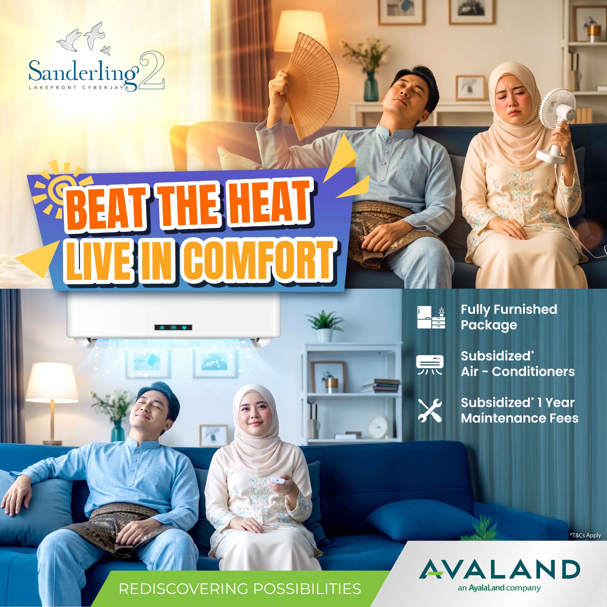 Lakefront at Cyberjaya Facebook ad: Sanderling 2