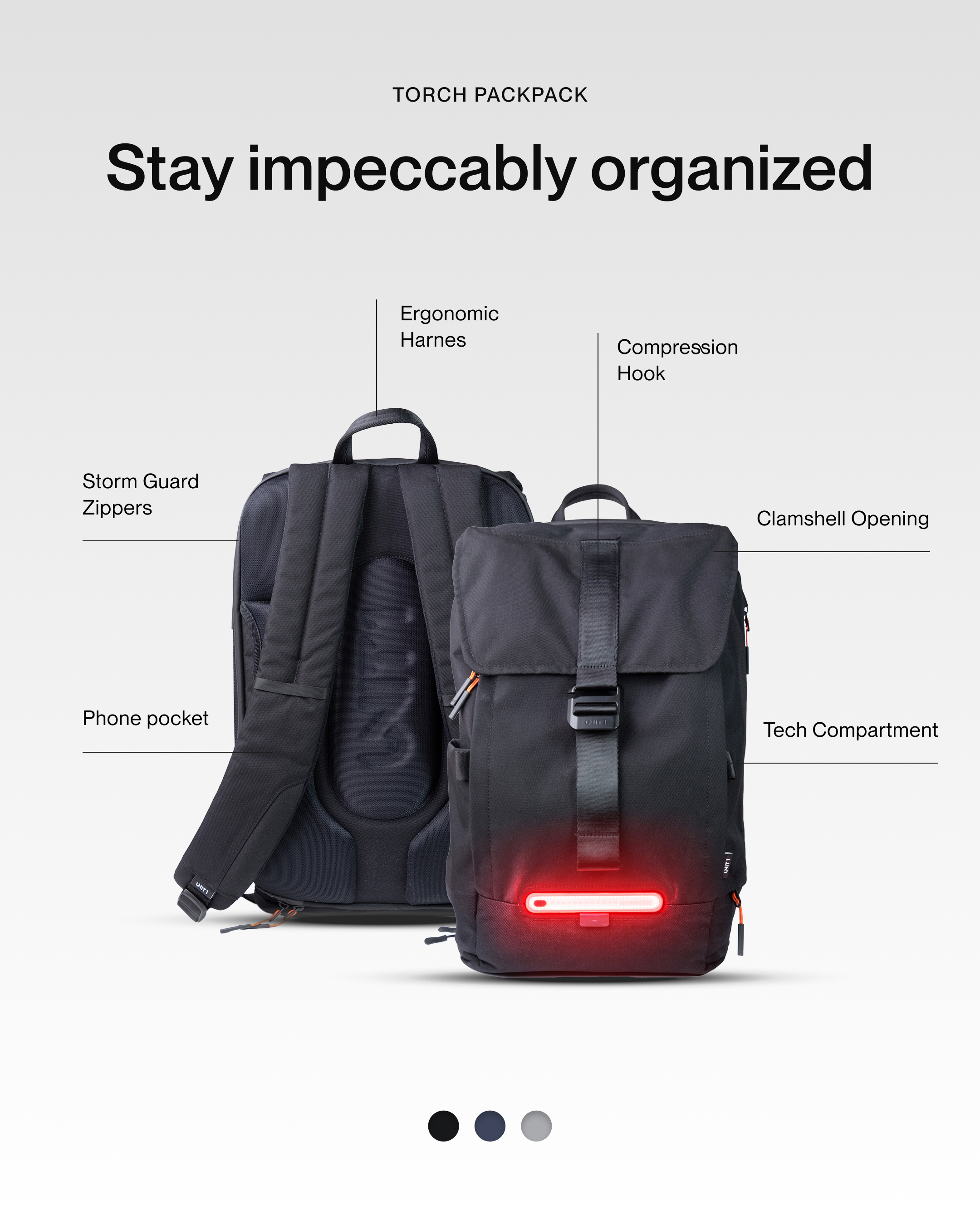 AURA Smart Cycling System by UNIT 1 Facebook ad: Ultimate Commuter's Backpack