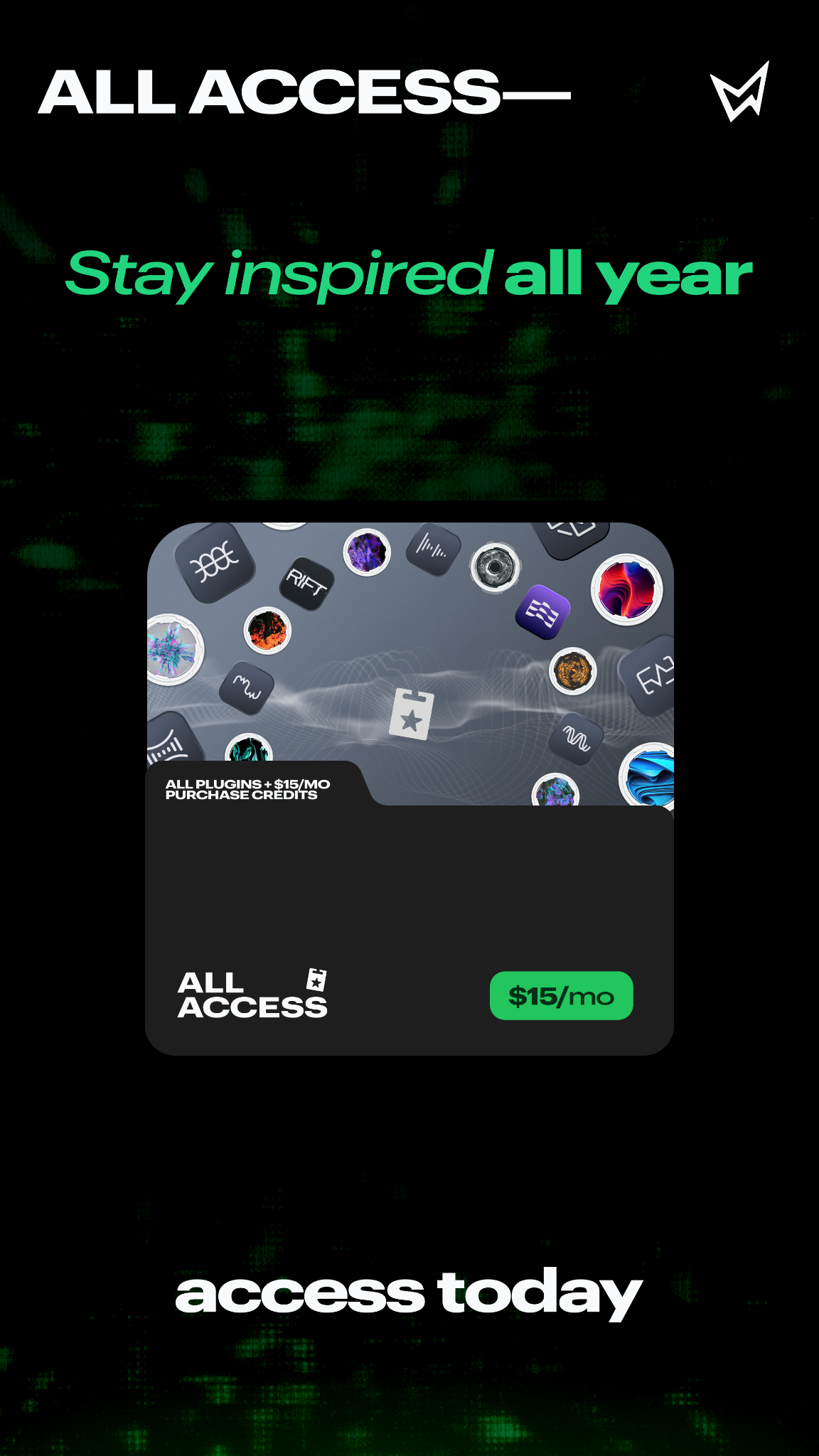 Minimal Audio Facebook ad
