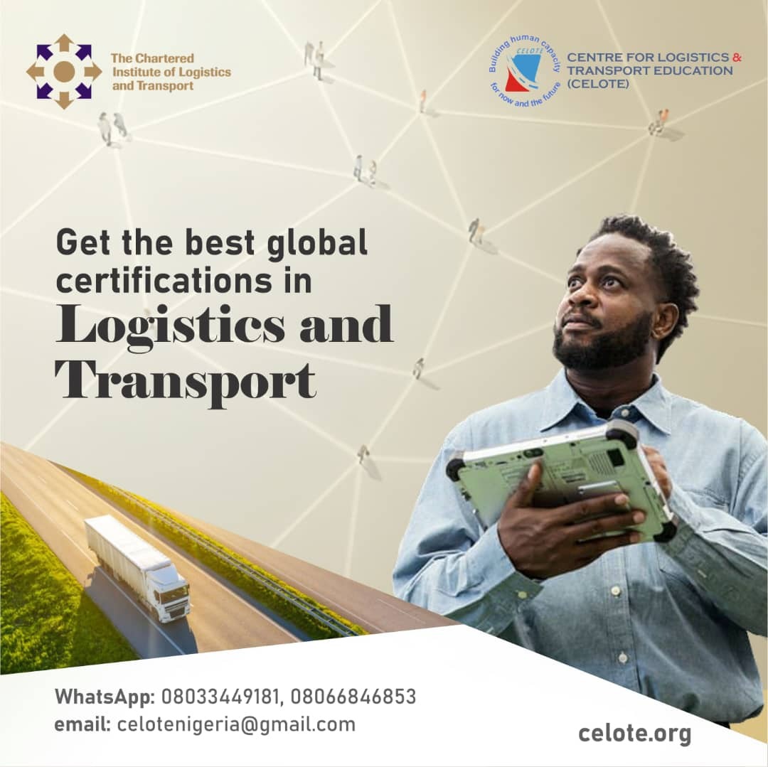 Centre for Logistics & Transport Education Facebook ad: Global Certifications in Logistics and Transport
