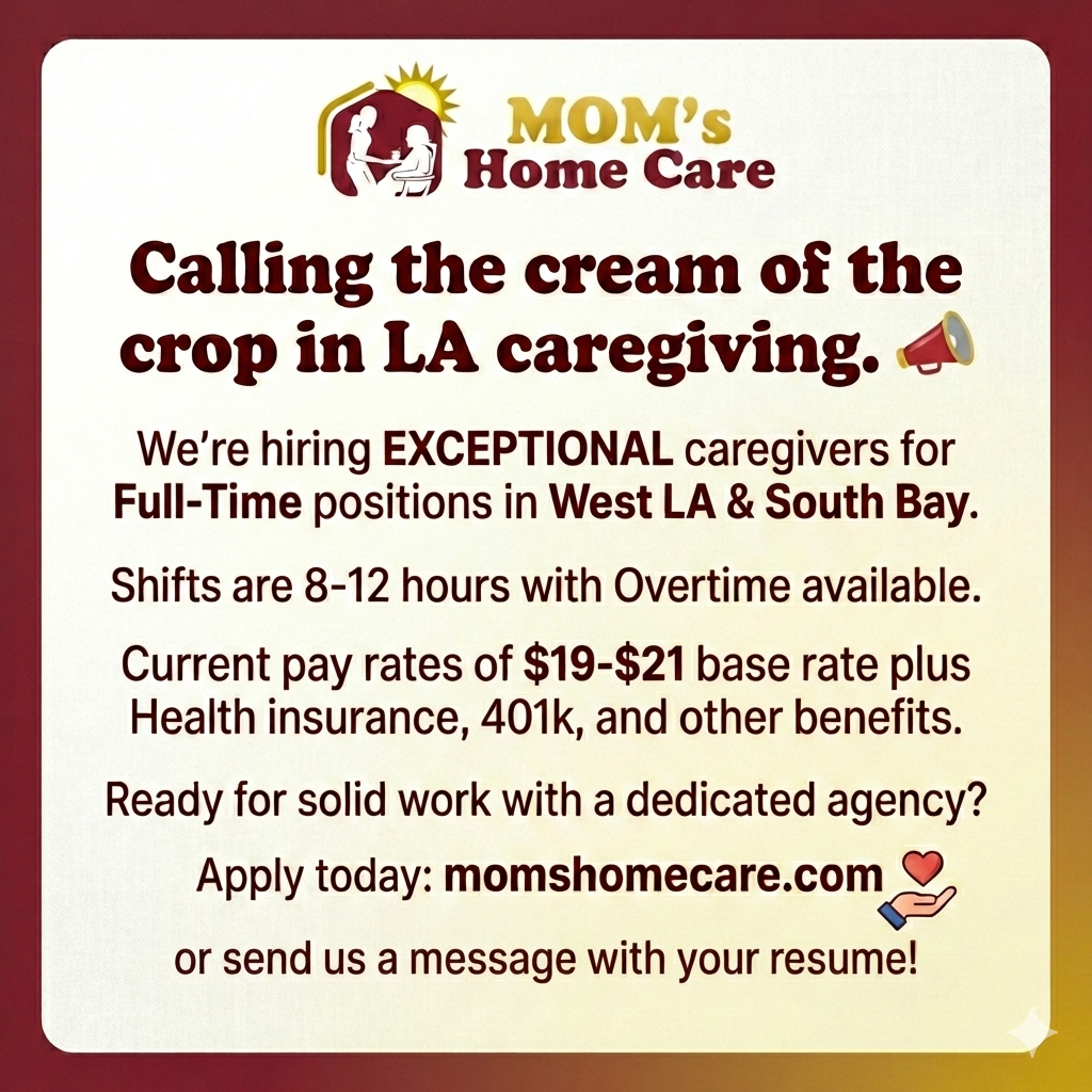 Mom's Home Care Facebook ad