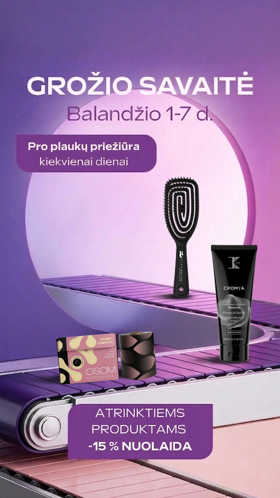 Beautyfor LT Facebook ad