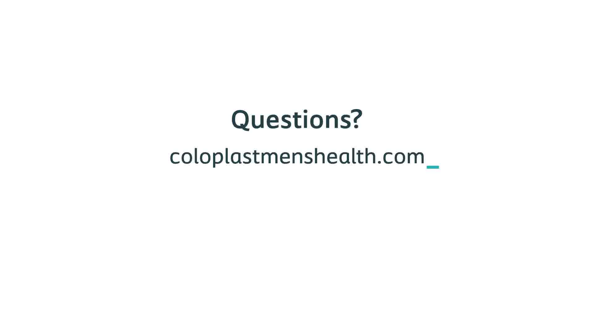 Coloplast Mens Health Facebook ad: Take Back Control