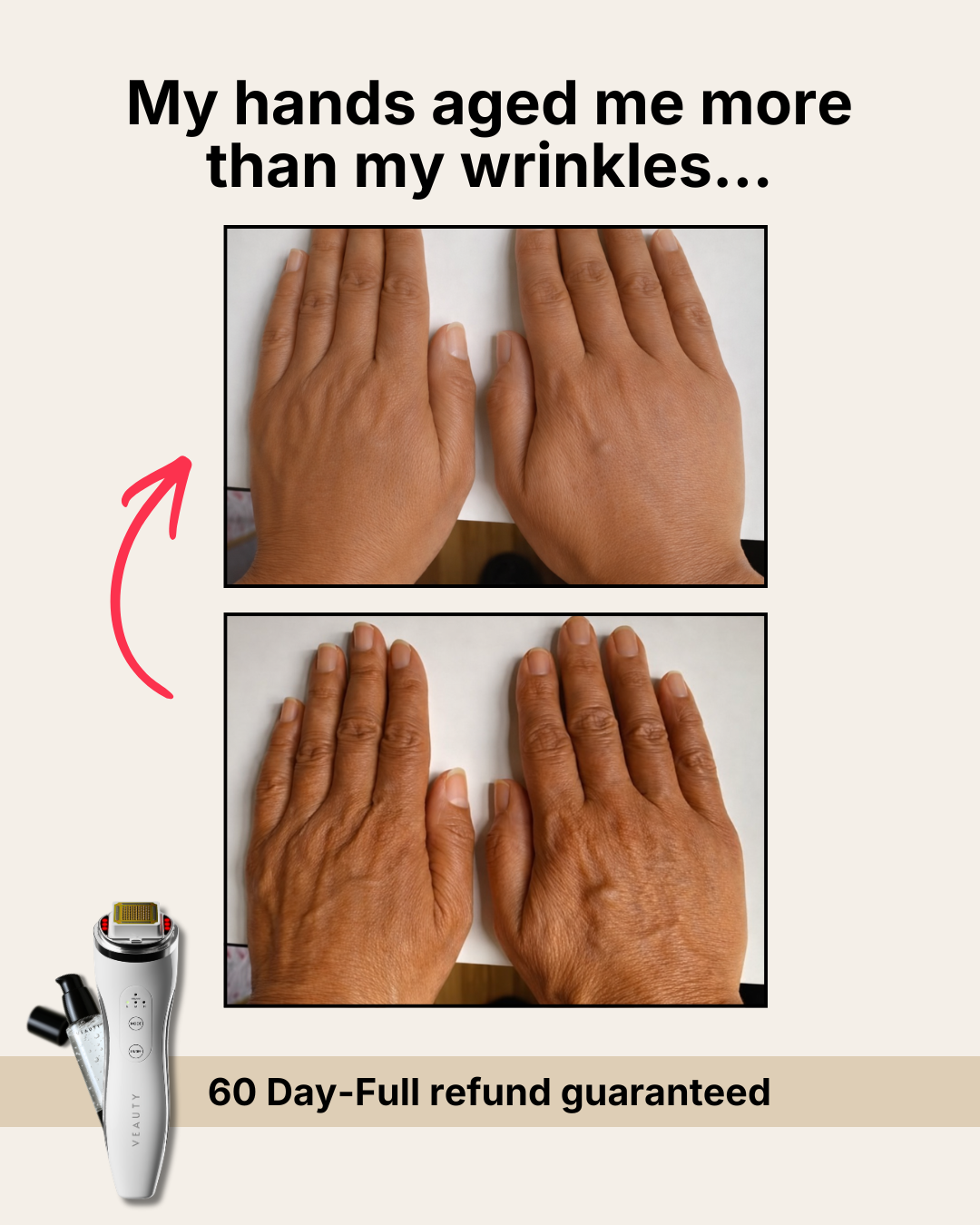 Veauty Facebook ad