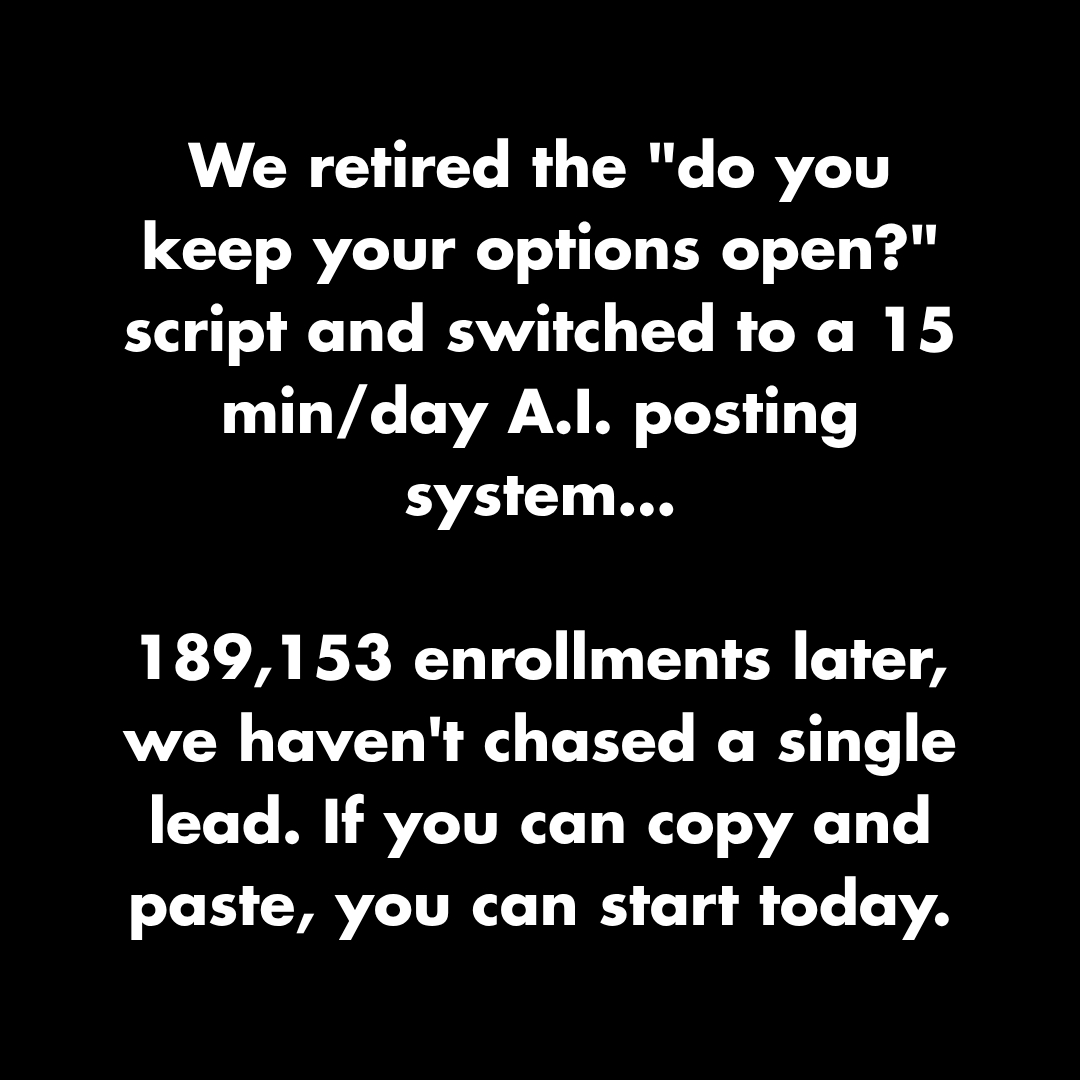 Julie Warner Facebook ad: 189,153 Enrollments From Copy/Paste
