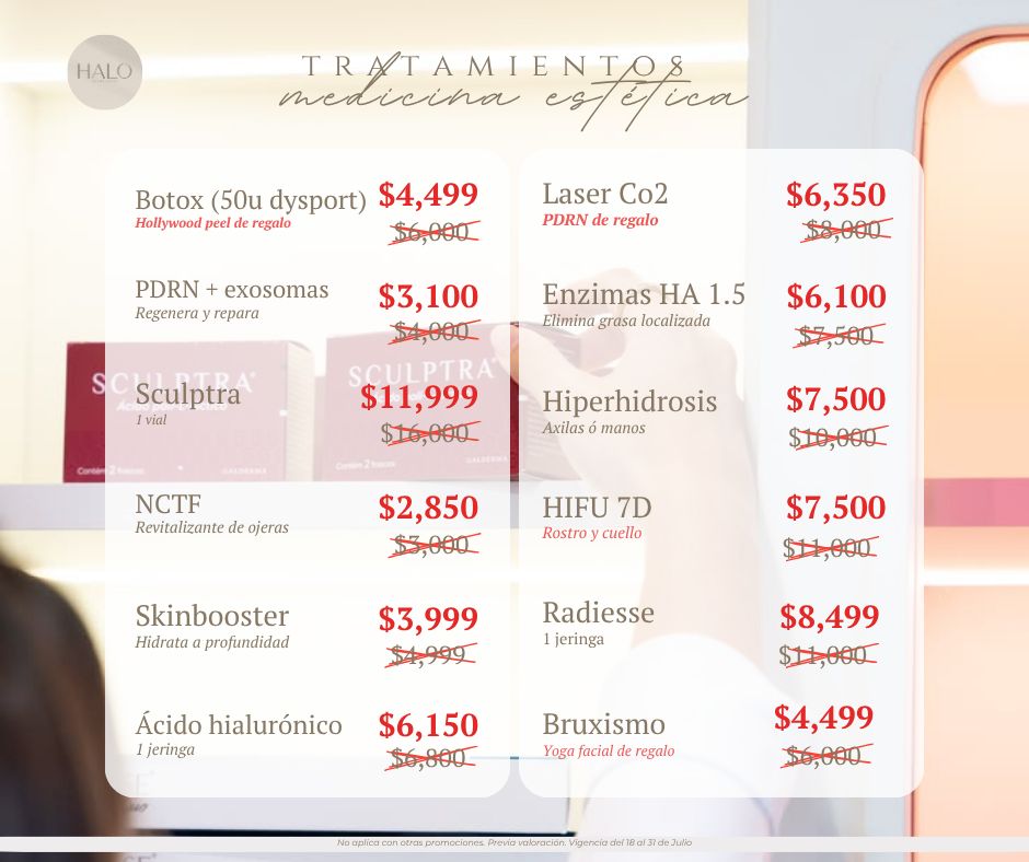 Dra. Valeria Carrillo Facebook ad: Renueva tu piel en HALO: tratamientos faciales y…