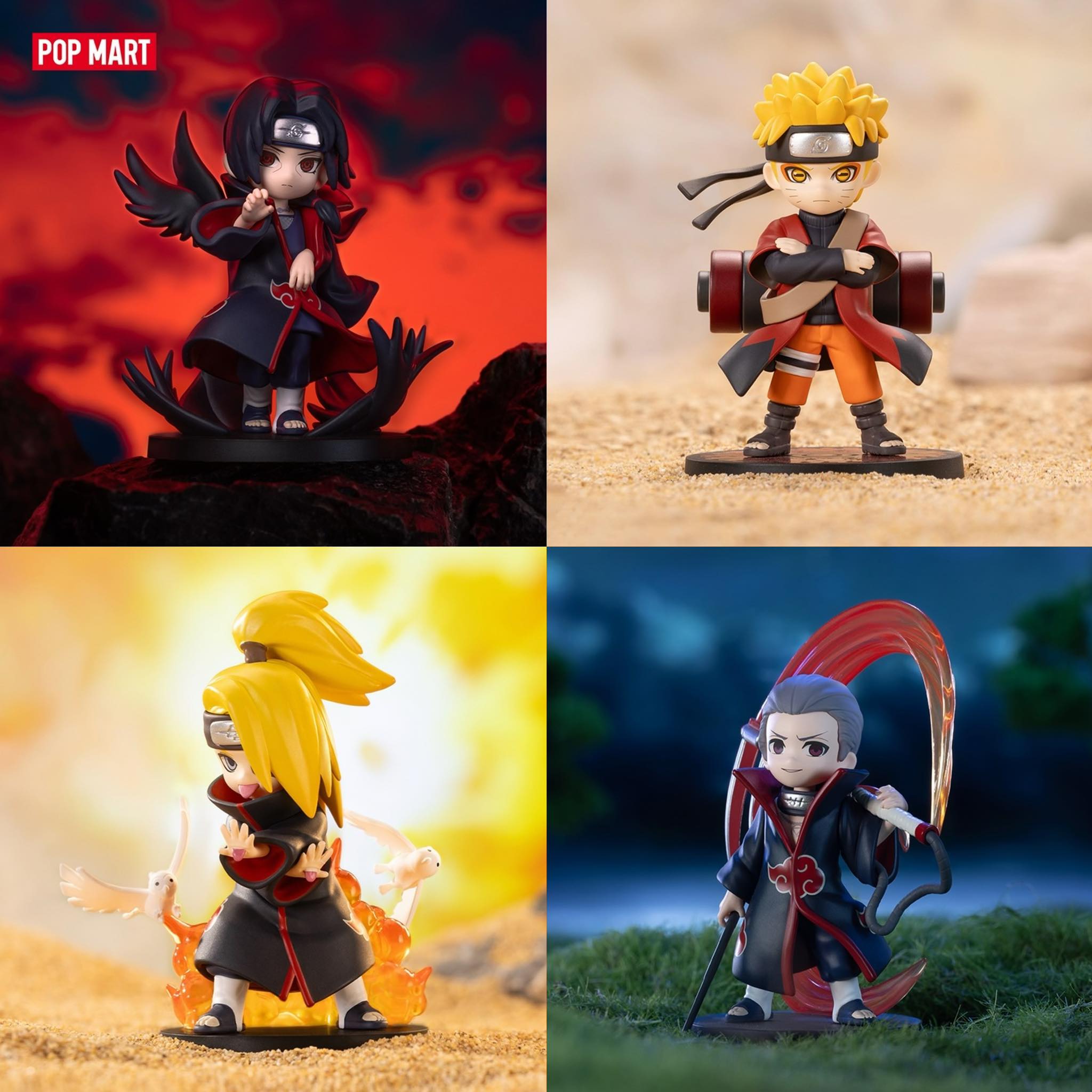 POP MART Thailand Facebook ad: POP MART Naruto: Shippuden Series Battle Against Akatsuki…