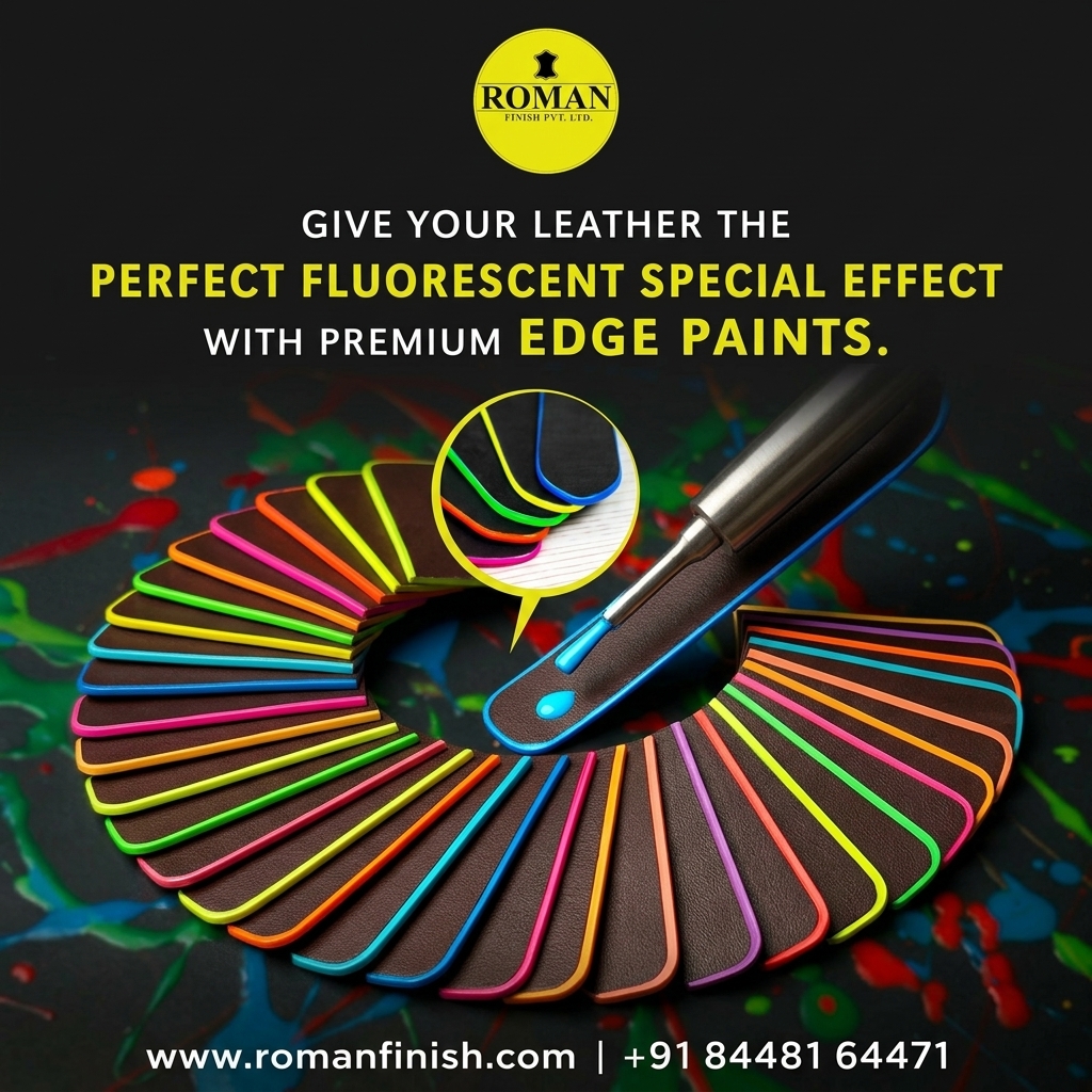 Roman Finish Facebook ad: Premium Edge Paints for Perfect Finish