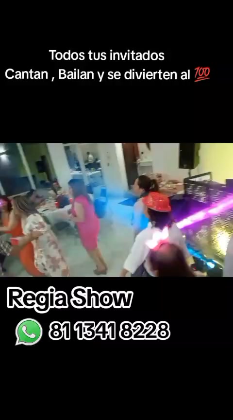 REGIA SHOW Facebook ad: ¡Cotiza tu evento aquí!