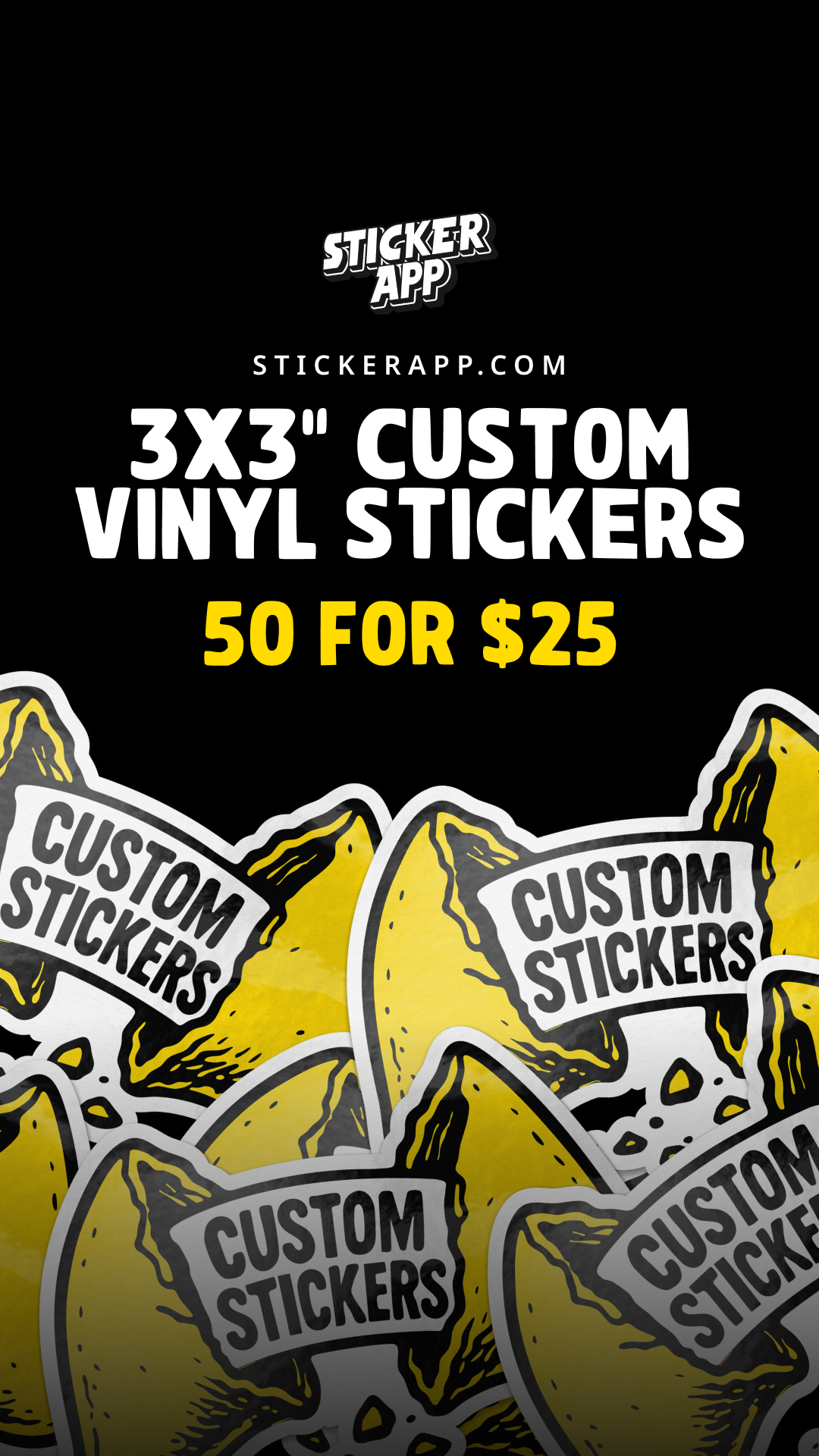 StickerApp Facebook ad