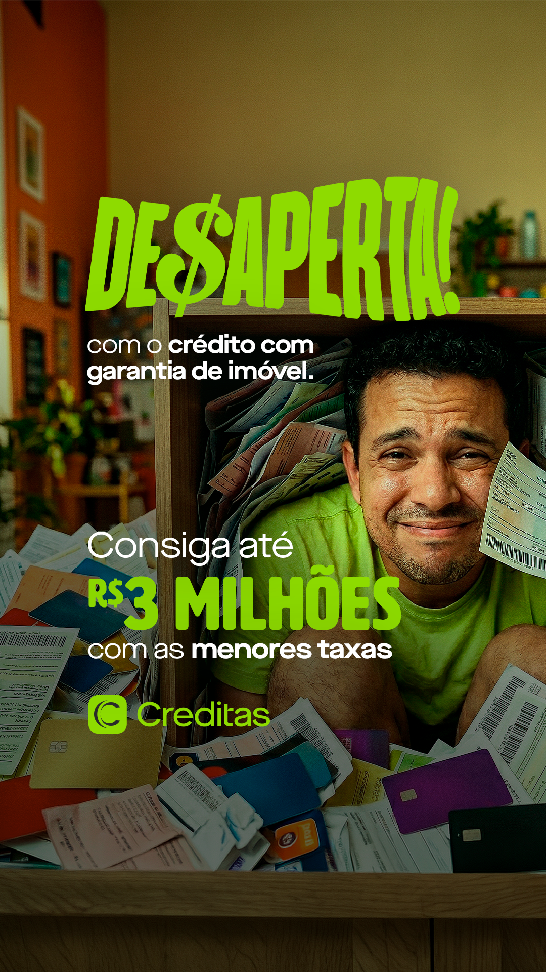 Creditas Facebook ad