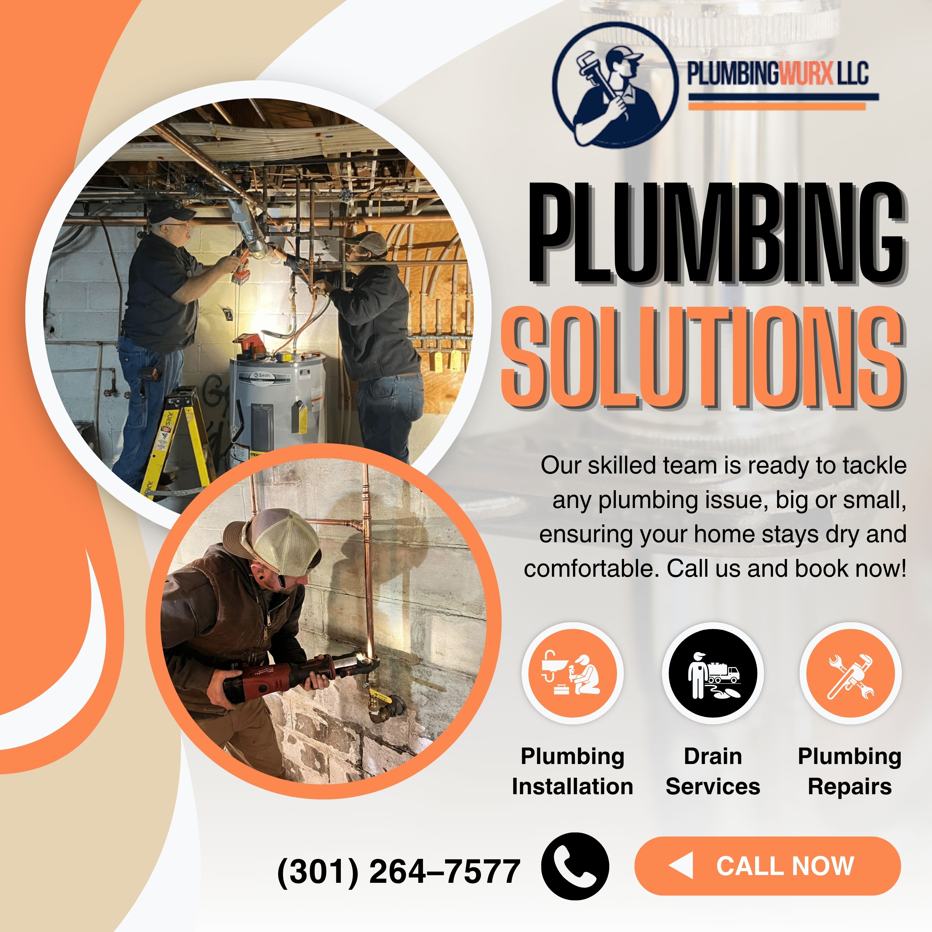 PlumbingWurx LLC Facebook ad