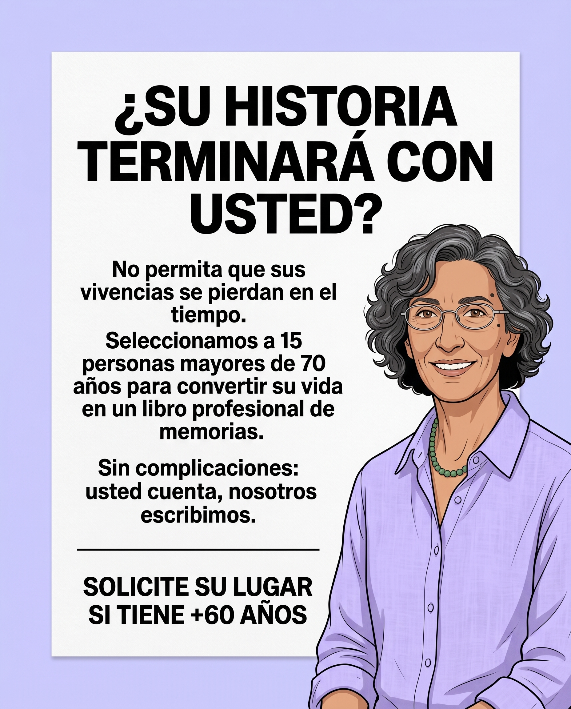 Memowrite Facebook ad